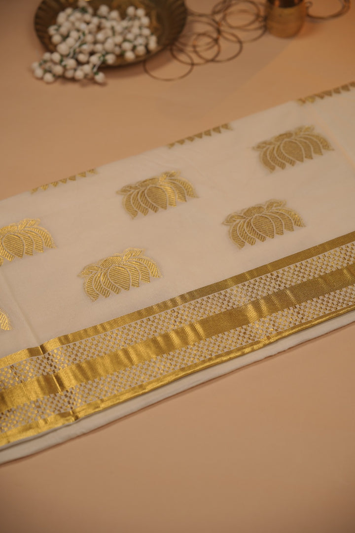 Kerala Cotton Saree TSA1073