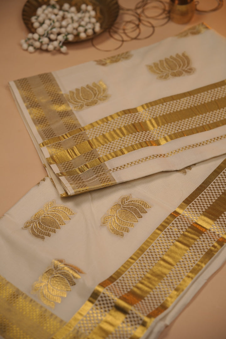 Kerala Cotton Saree TSA1073