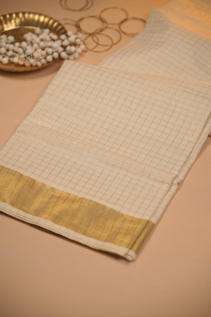 Kerala Cotton Saree TSA1071