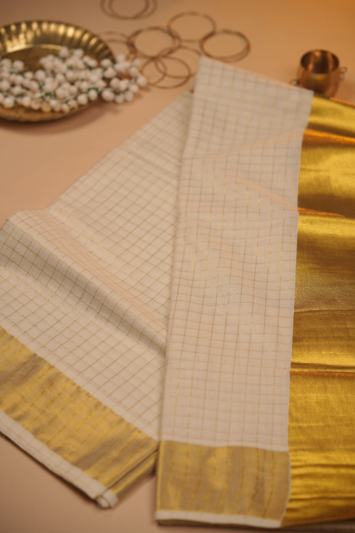 Kerala Cotton Saree TSA1071