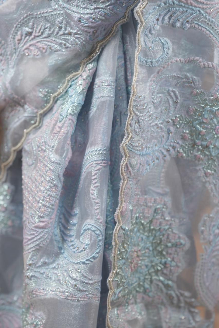 Turkish Organza Saree TSA5536