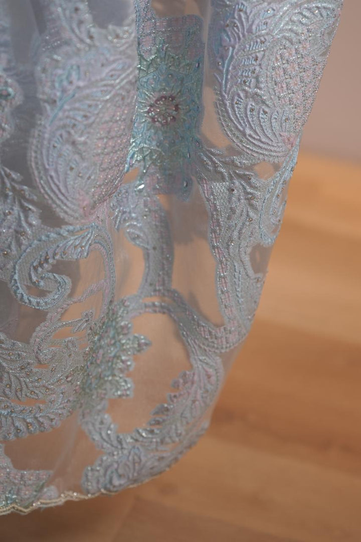 Turkish Organza Saree TSA5536