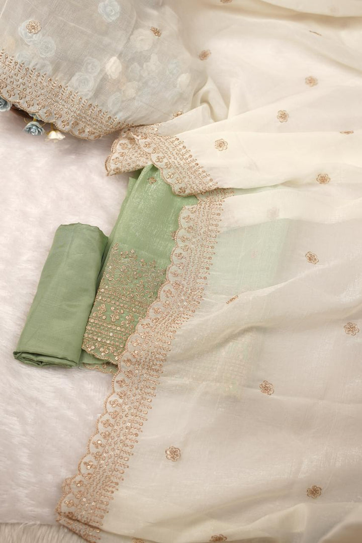 Crushed Organza Salwar TSS5539