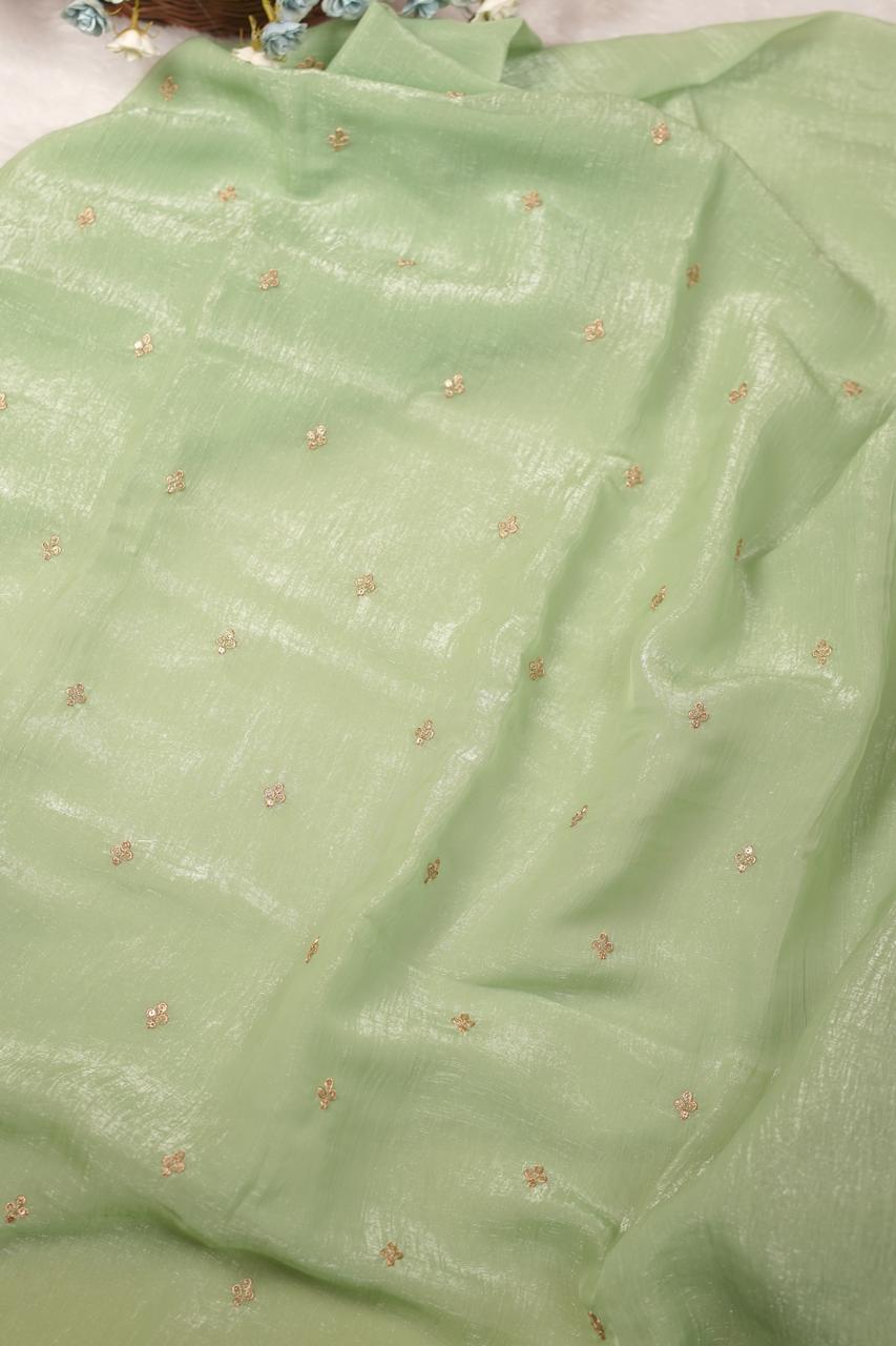Crushed Organza Salwar TSS5539