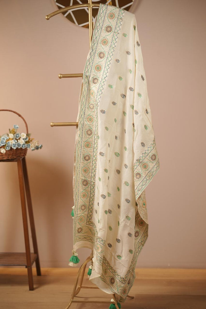 Semi Silk Duppatta TDA5540
