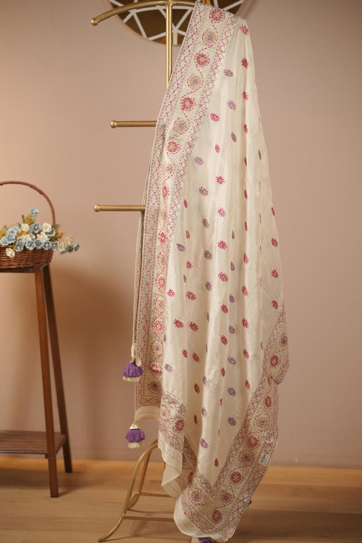 Semi Silk Duppatta TDA5540