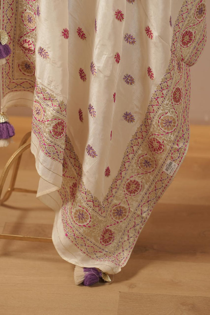 Semi Silk Duppatta TDA5540