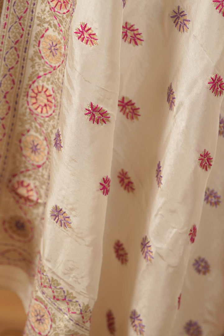 Semi Silk Duppatta TDA5540