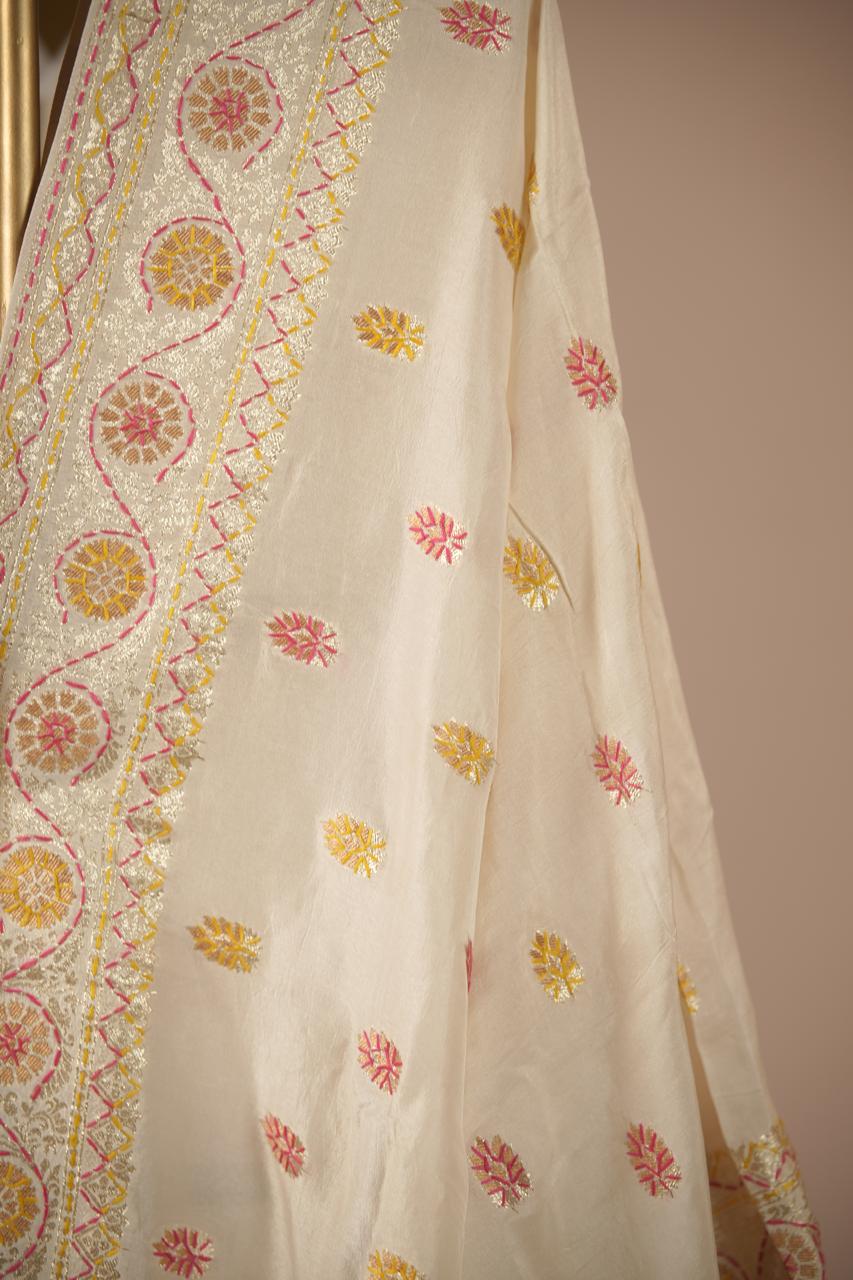 Semi Silk Duppatta TDA5540