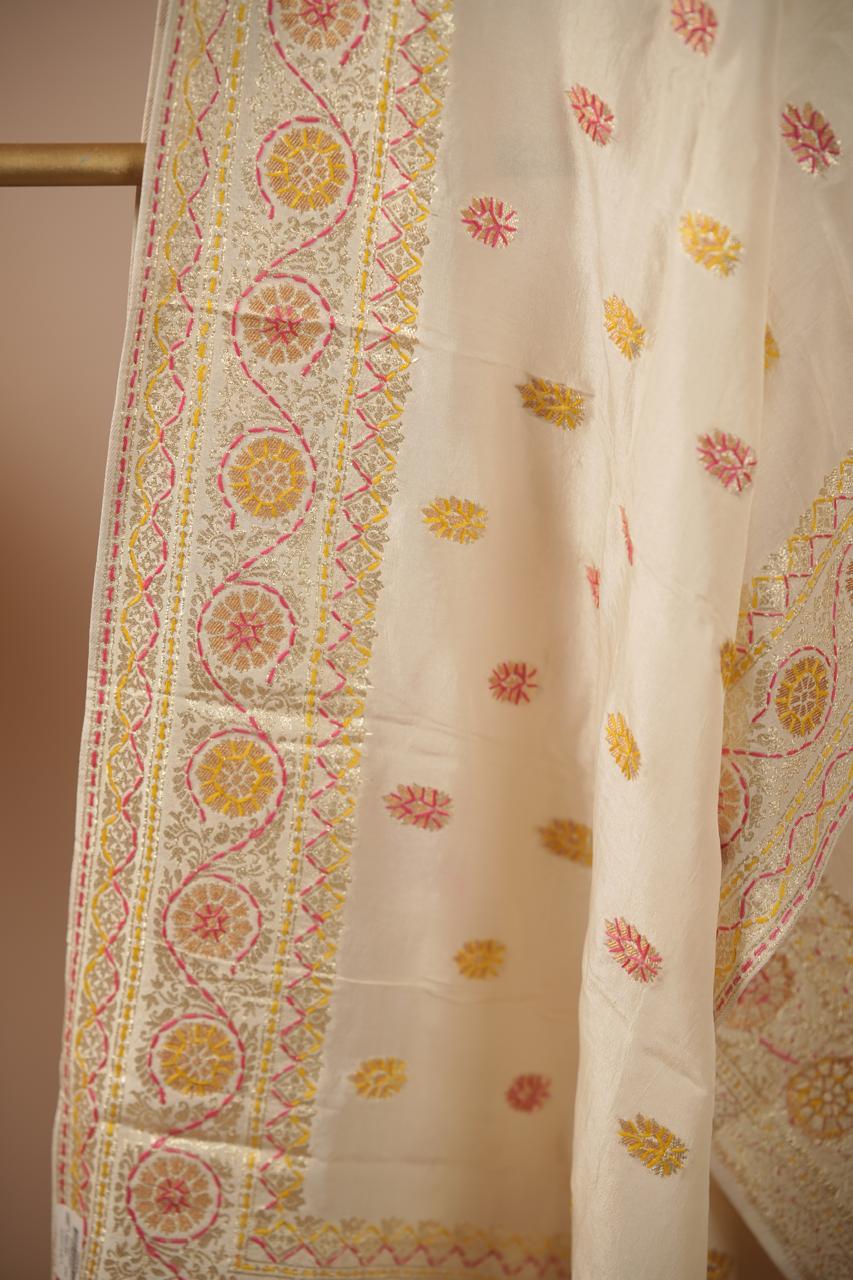 Semi Silk Duppatta TDA5540