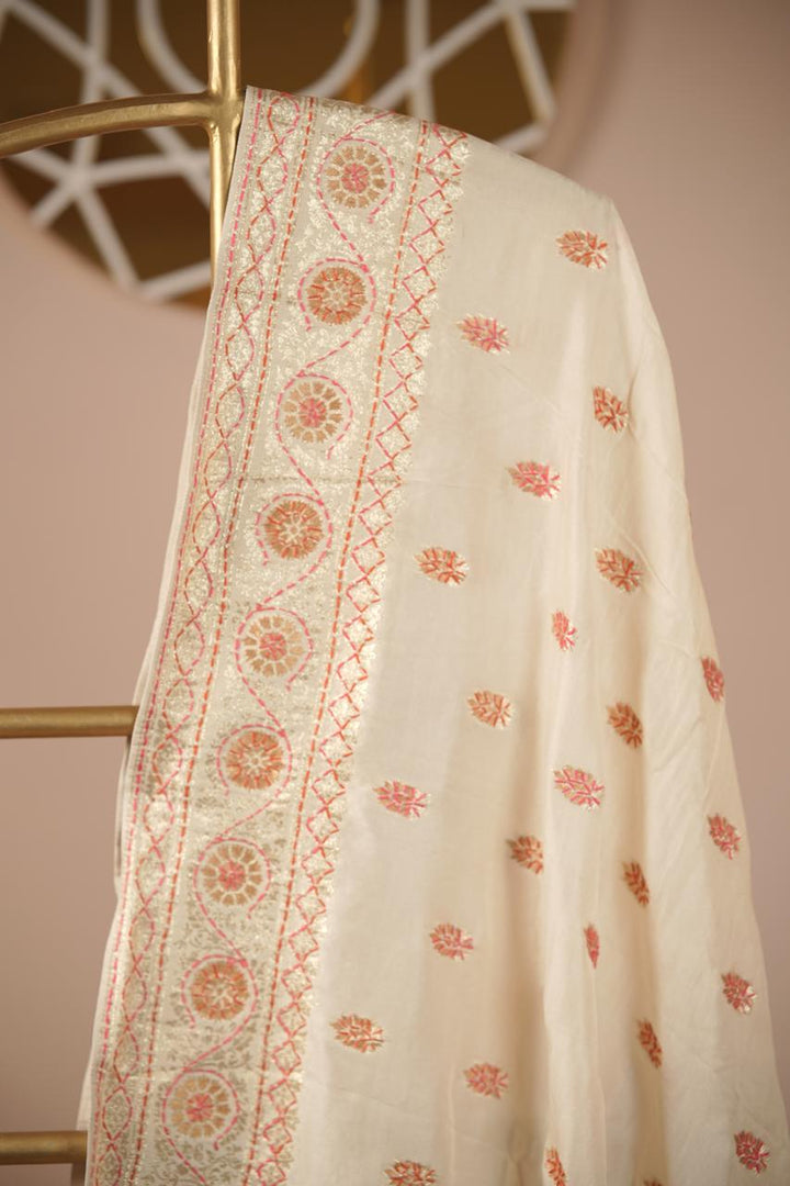 Semi Silk Duppatta TDA5540