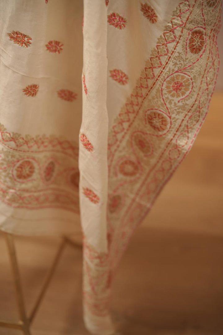 Semi Silk Duppatta TDA5540