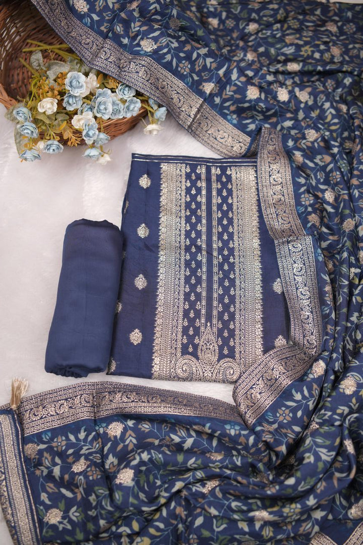Semi Silk Salwar TSS5542