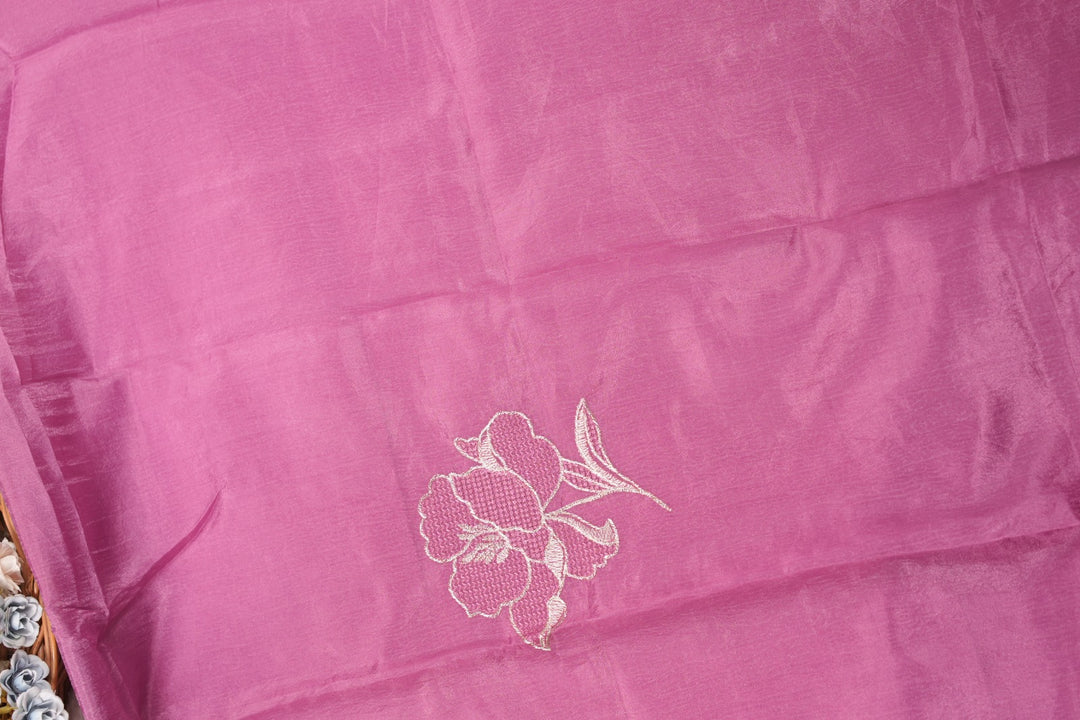 Crushed Organza Saree TSA5547