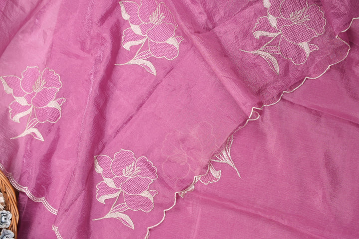 Crushed Organza Saree TSA5547