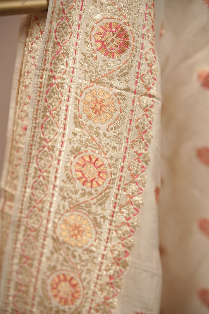 Semi Silk Duppatta TDA5540