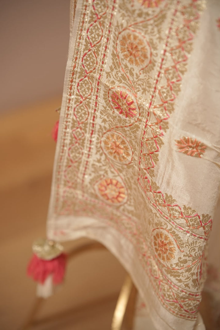 Semi Silk Duppatta TDA5540