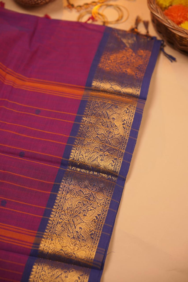Kanchi Cotton Saree TSA01081