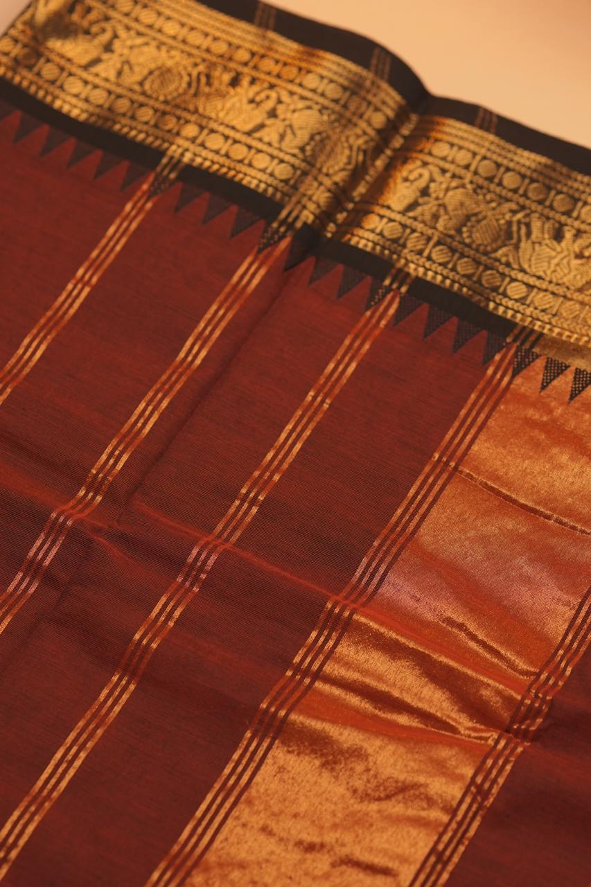 Kanchi Cotton Saree TSA01078