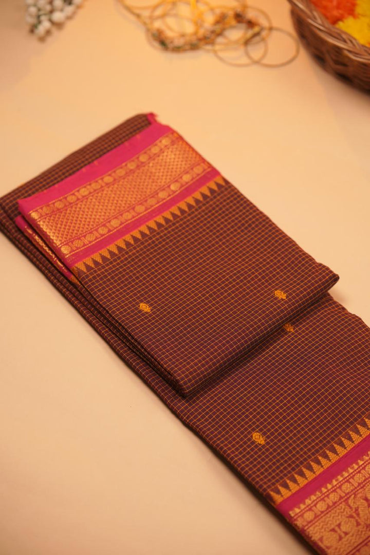 Kanchi Cotton Saree TSA01093