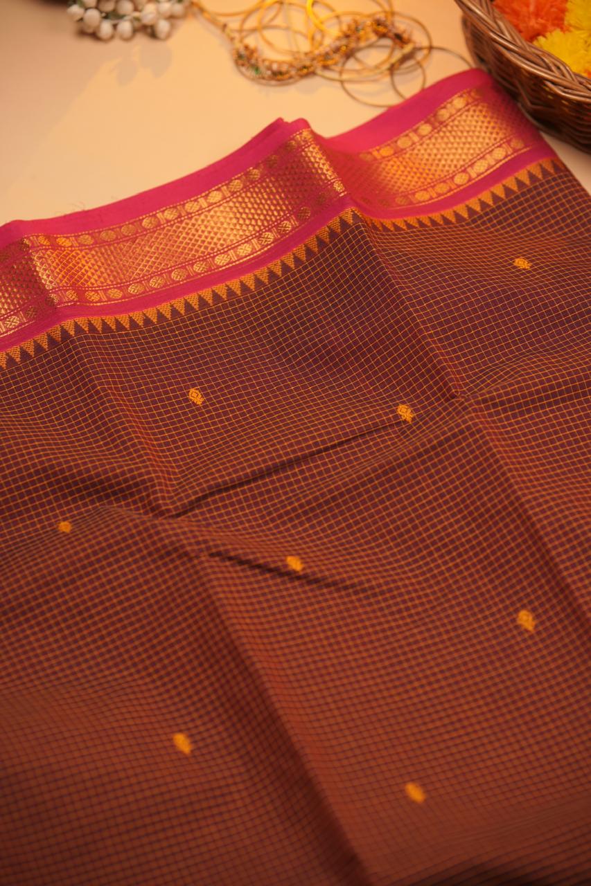 Kanchi Cotton Saree TSA01093