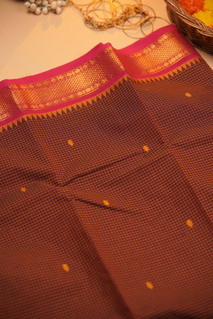 Kanchi Cotton Saree TSA01093