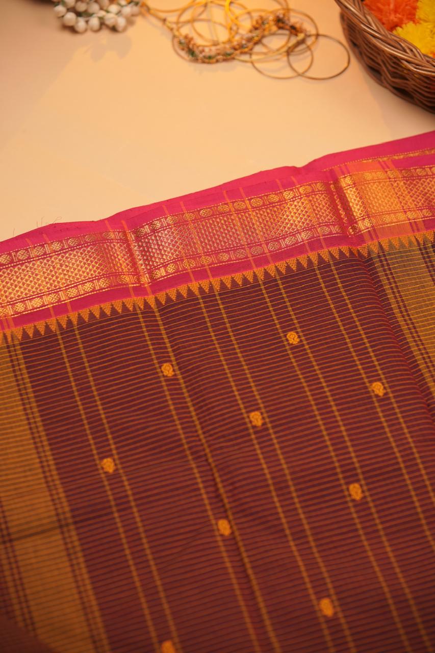 Kanchi Cotton Saree TSA01093