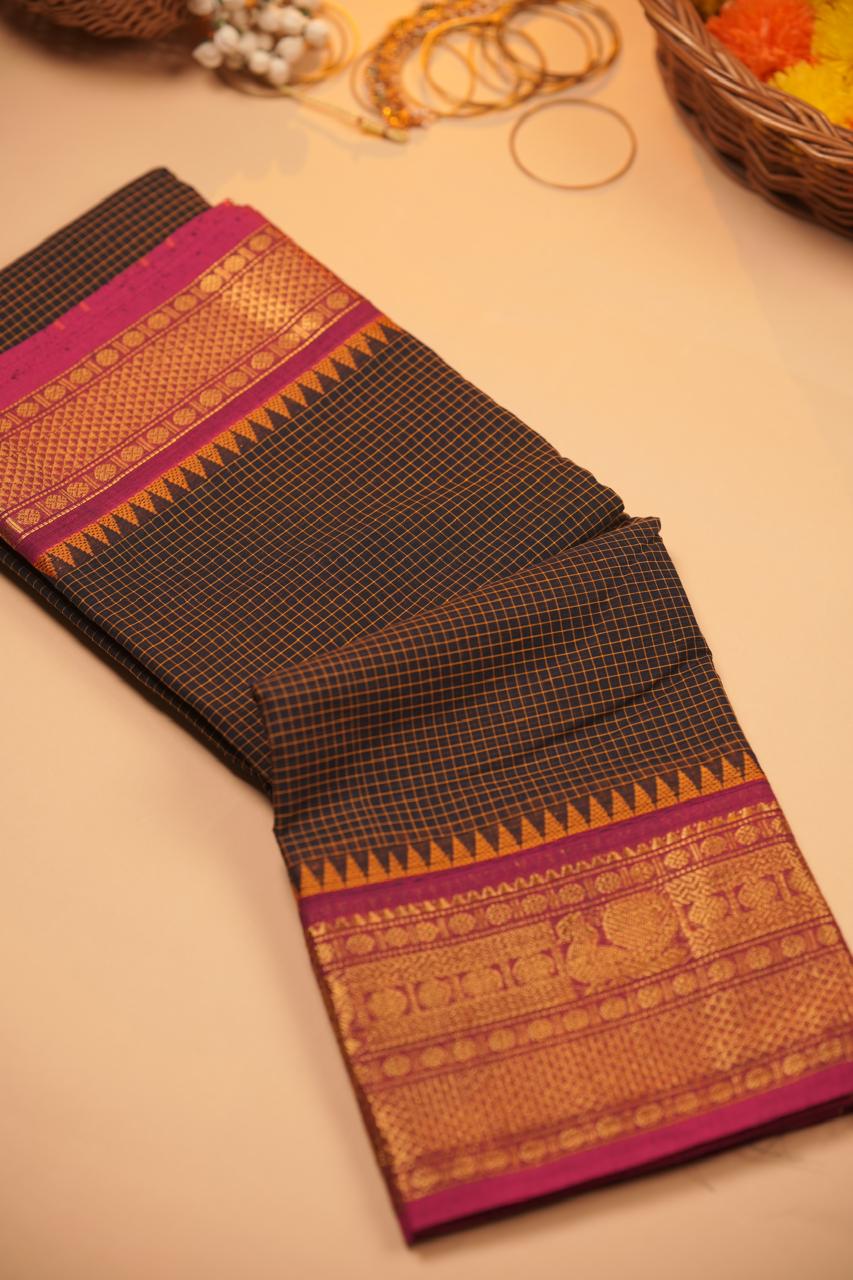 Kanchi Cotton Saree TSA01088