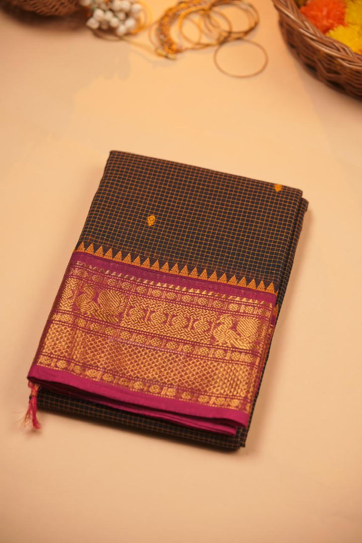 Kanchi Cotton Saree TSA01088