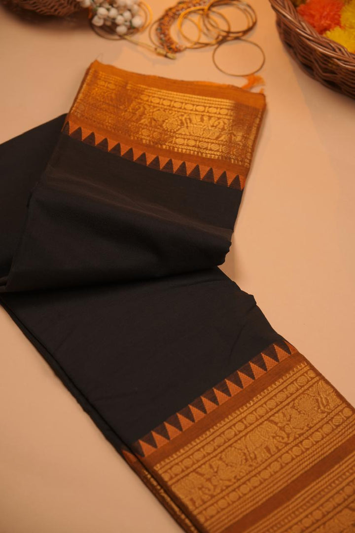Kanchi Cotton Saree TSA01089