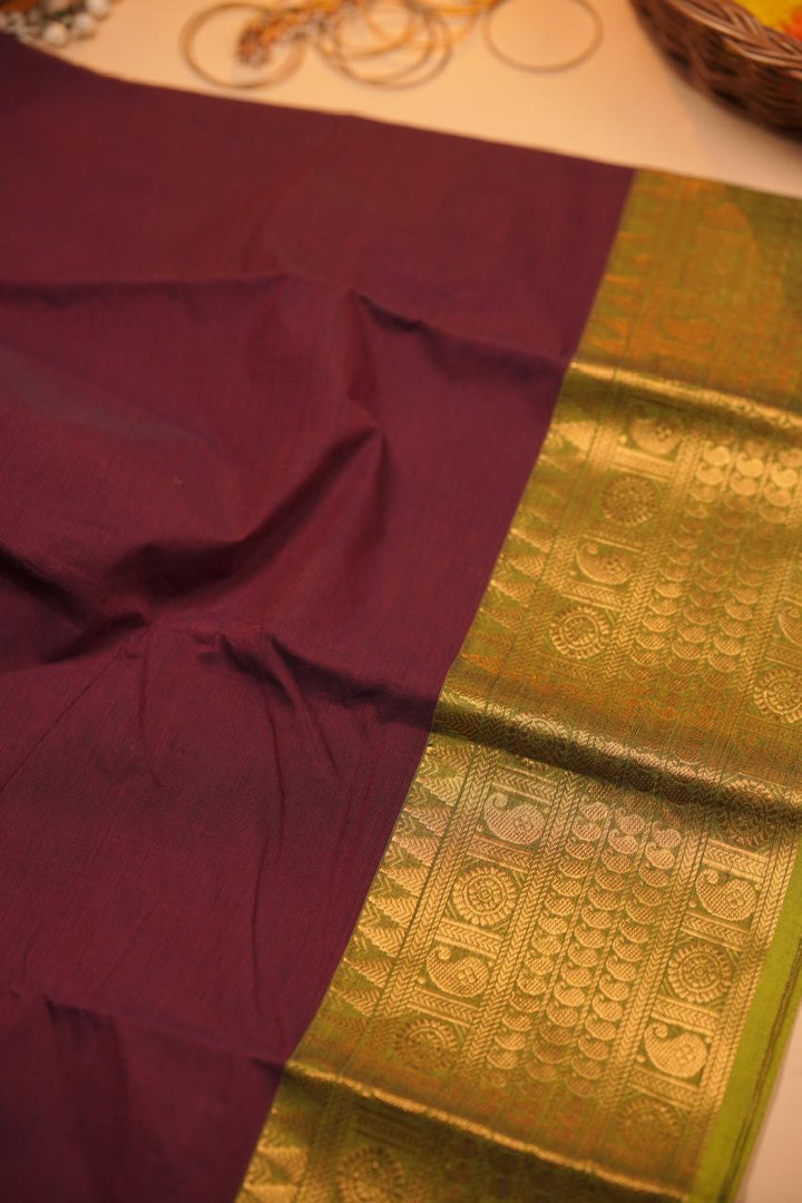 Kanchi Cotton Saree TSA01085