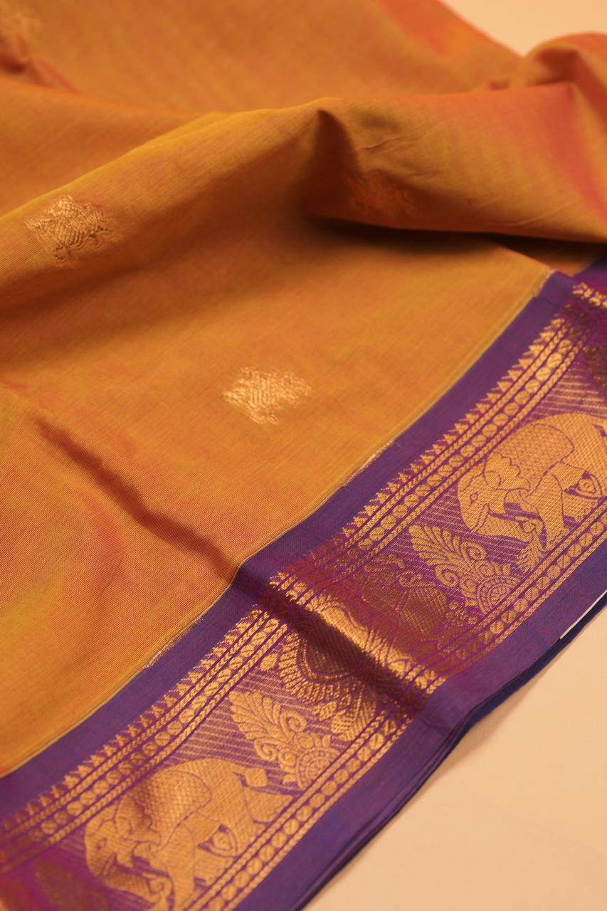 Kanchi Cotton Saree TSA01084