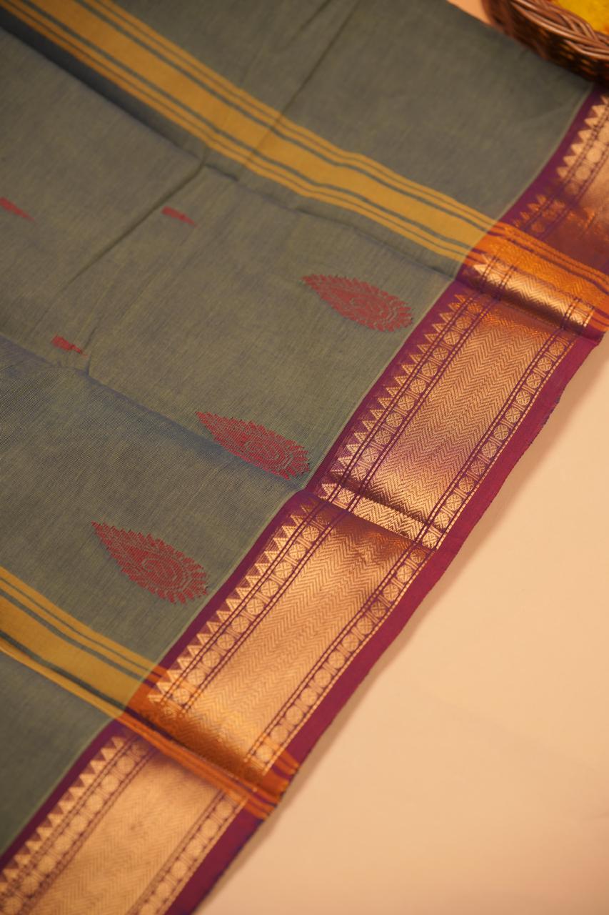 Chettinadu Cotton Saree TSA01101