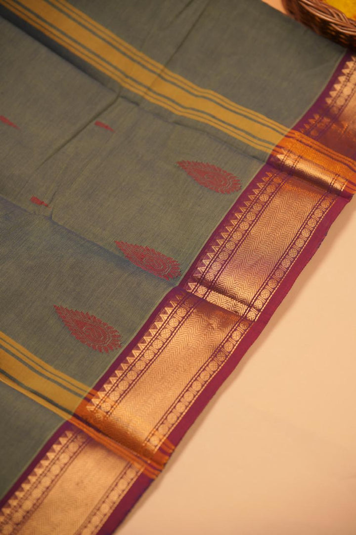 Chettinadu Cotton Saree TSA01101