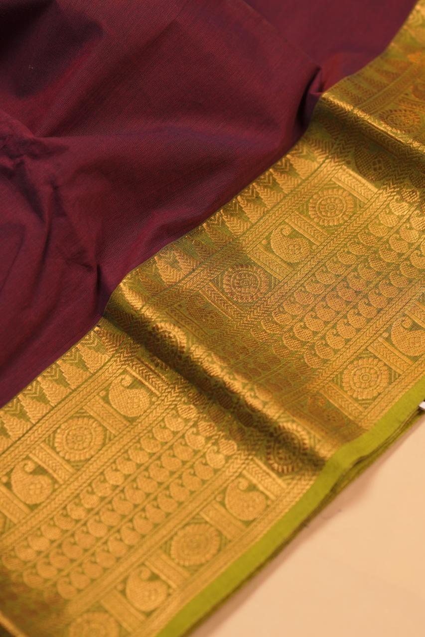 Kanchi Cotton Saree TSA01085