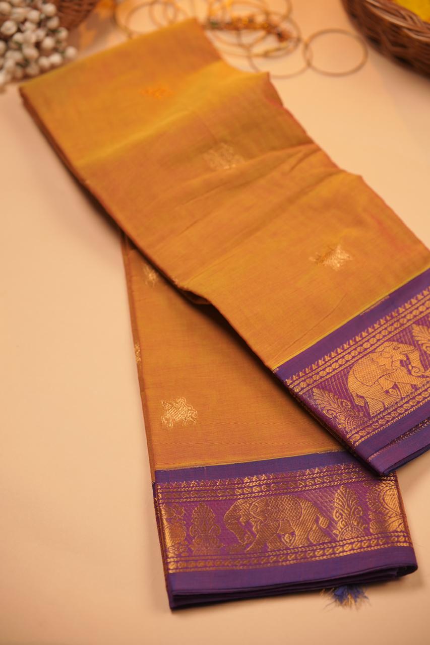 Kanchi Cotton Saree TSA01084