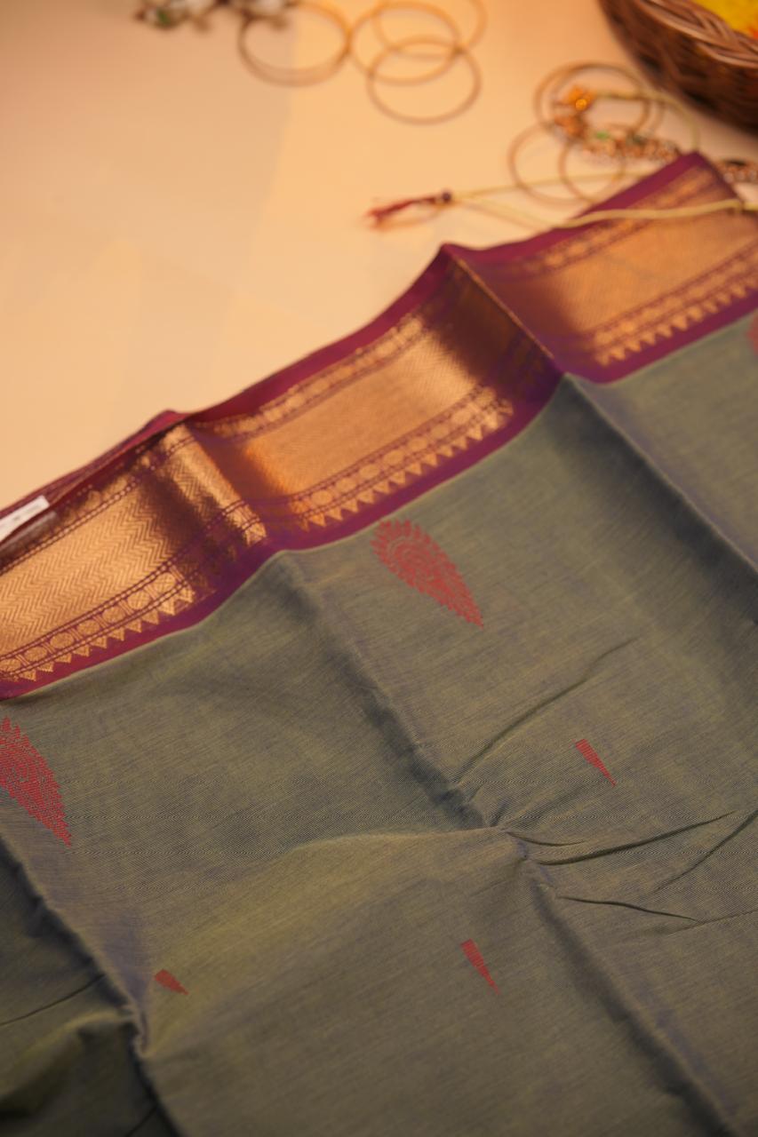 Chettinadu Cotton Saree TSA01101