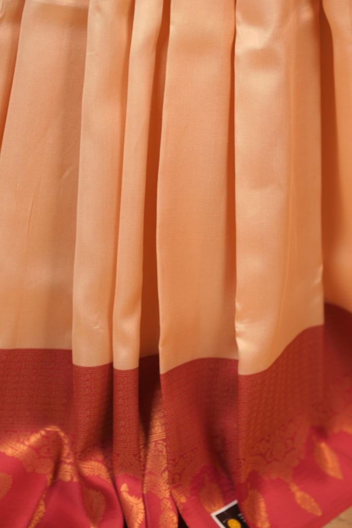 Semi Silk Unstitched Dhawani TDN01096