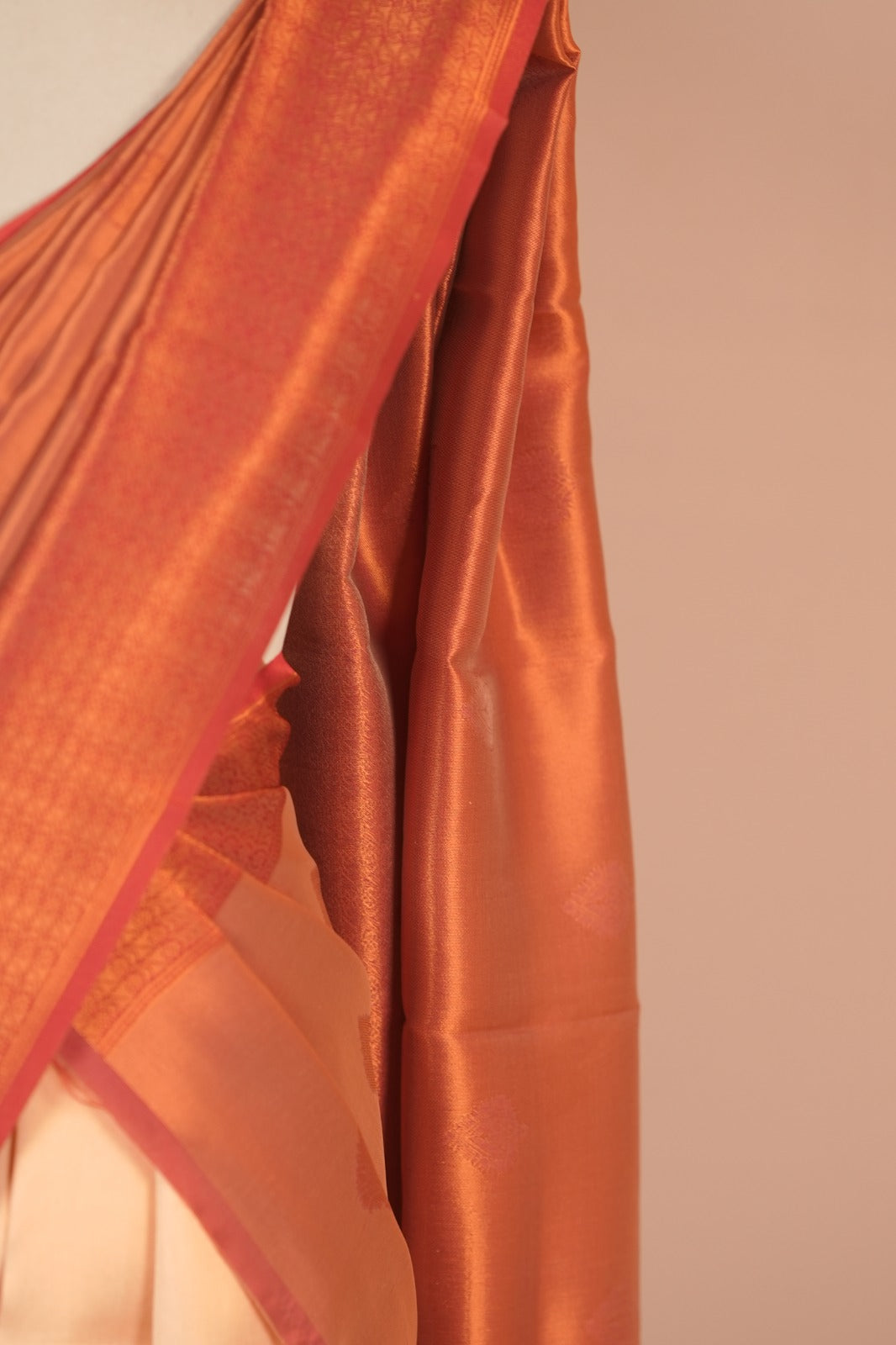 Semi Silk Unstitched Dhawani TDN01096