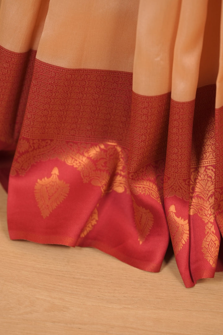 Semi Silk Unstitched Dhawani TDN01096