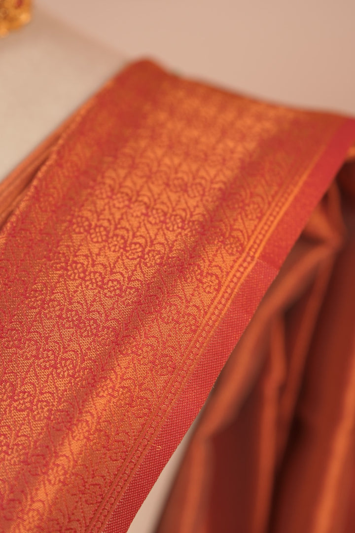Semi Silk Unstitched Dhawani TDN01096