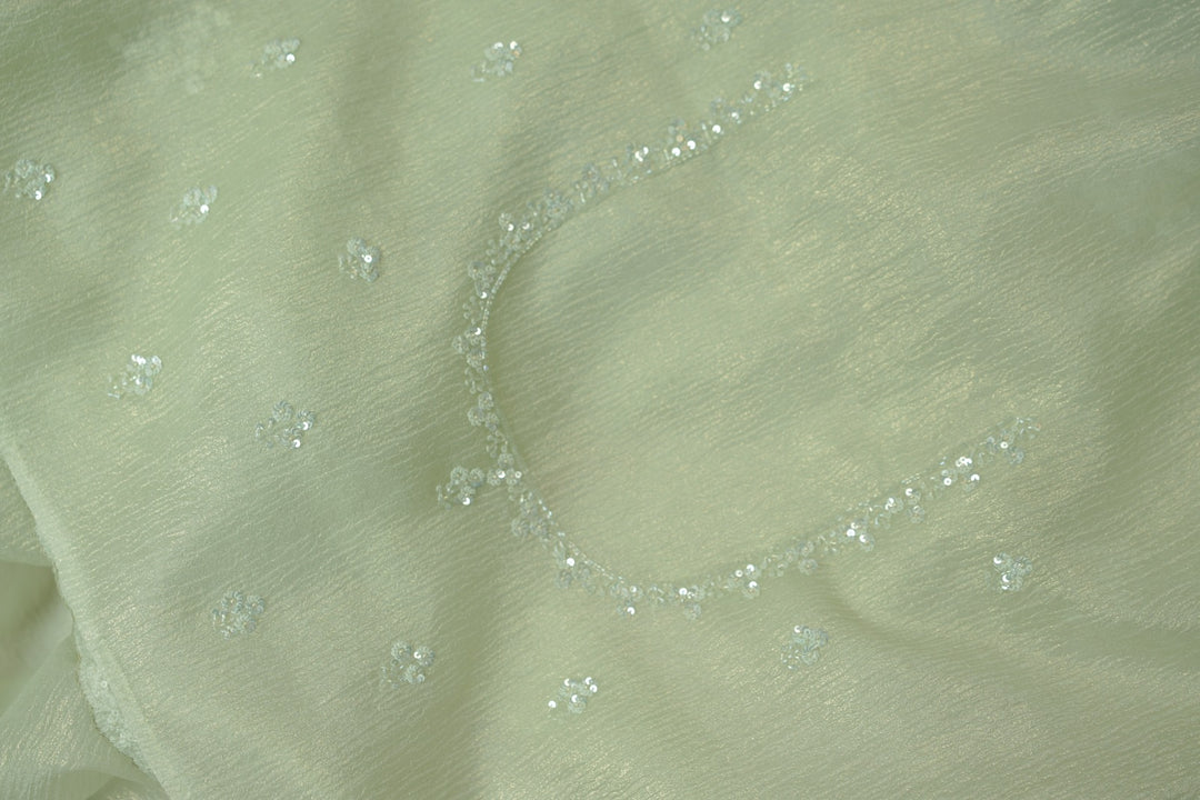 Crushed Tissue Saree TSA5561