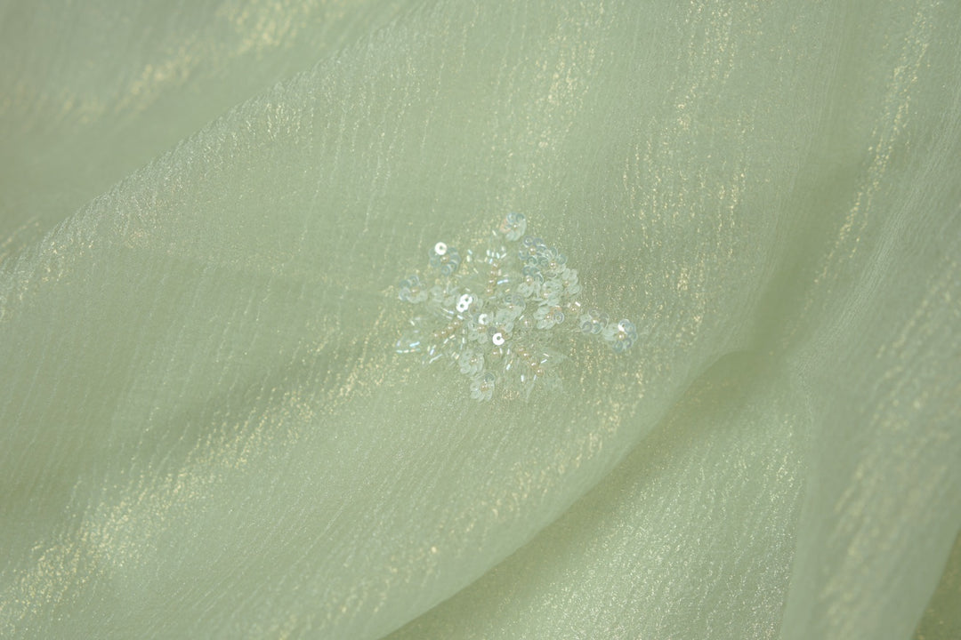 Crushed Tissue Saree TSA5561