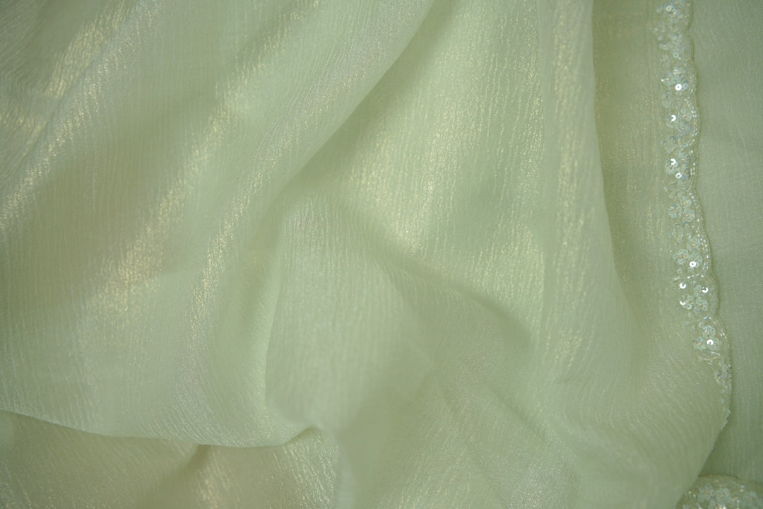 Crushed Tissue Saree TSA5561
