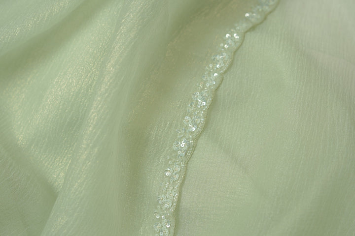 Crushed Tissue Saree TSA5561