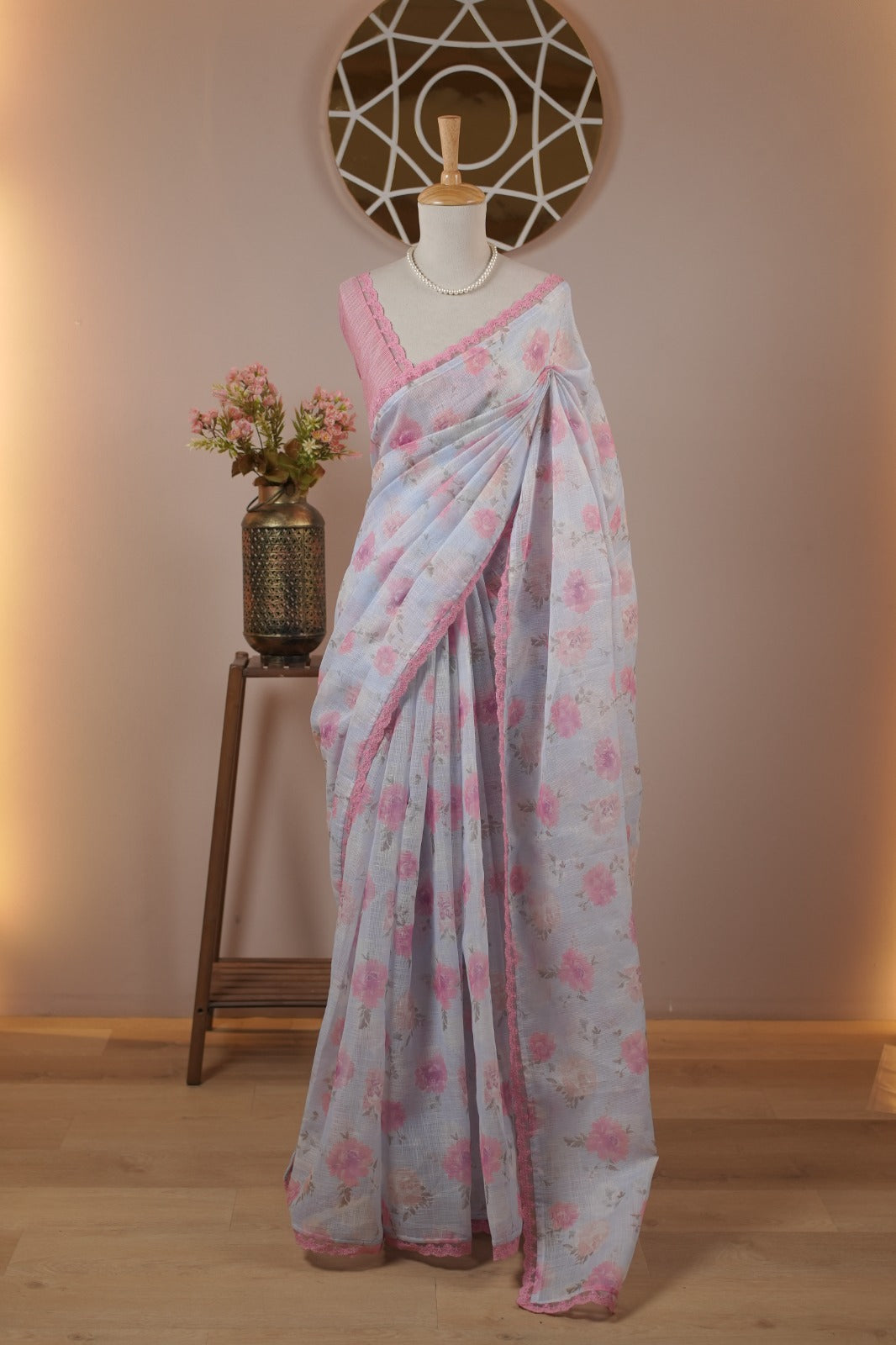 Art Linen Saree TSA5562