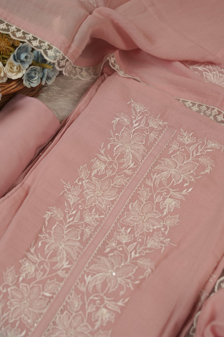 Chanderi Salwar TSS5572  Pink