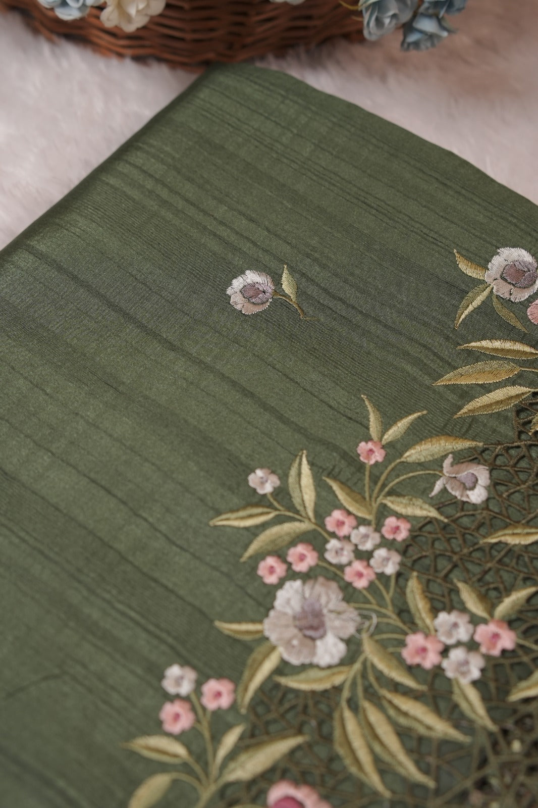 Semi Tussar Saree TSA5575