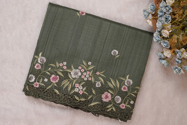 Semi Tussar Saree TSA5575