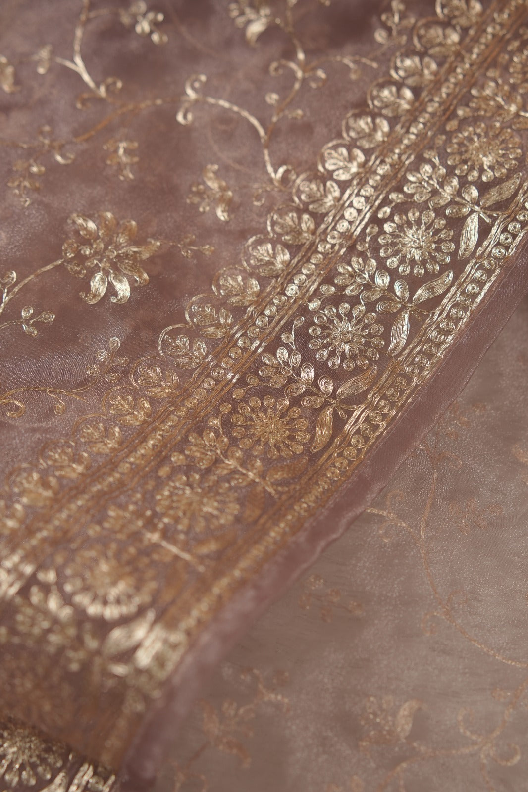 Glass Organza Saree TSA5583